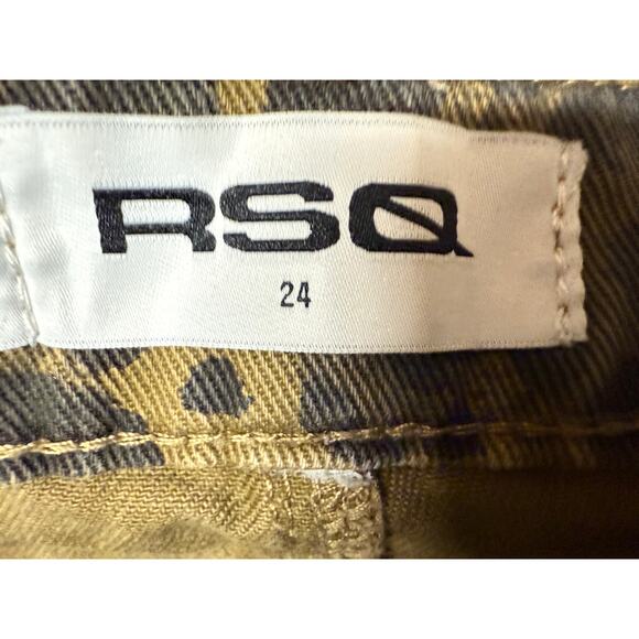 RSQ Tillys Cheetah print cargo pants Size 24 - Picture 3 of 7